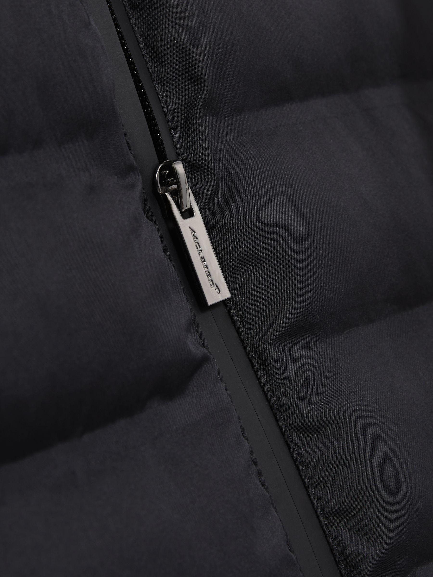 McLaren F1 Team Quilted Logo Gilet in Black Product Image