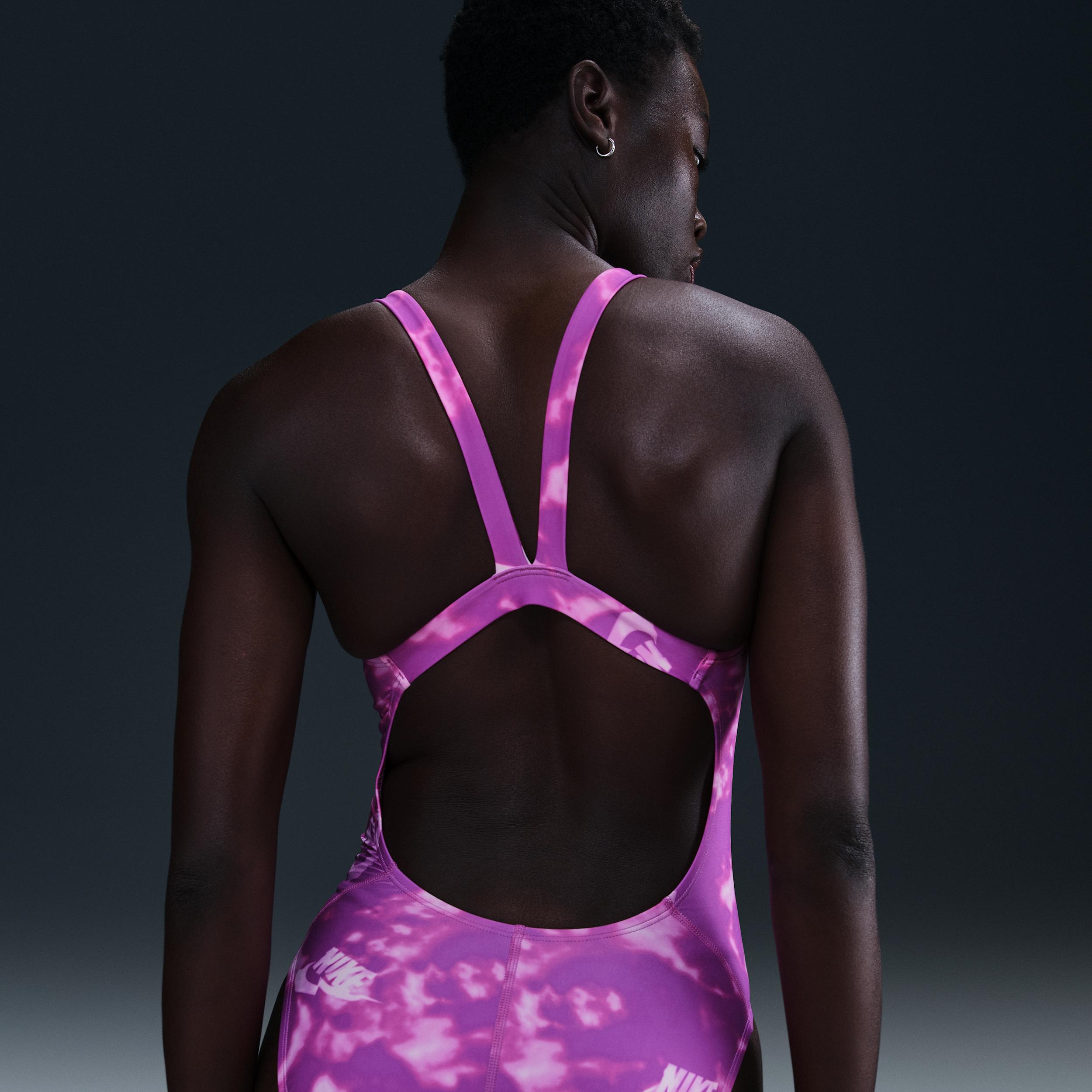 Nike Womens Swim HydraStrong Fastback One-Piece | NESSF014-560 Product Image