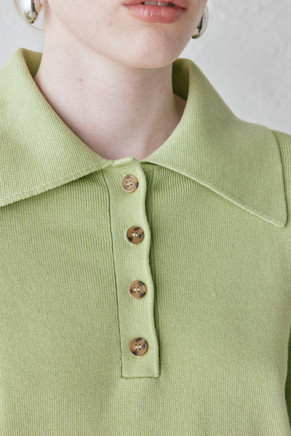 Tyra Knit Jumper Lime Product Image