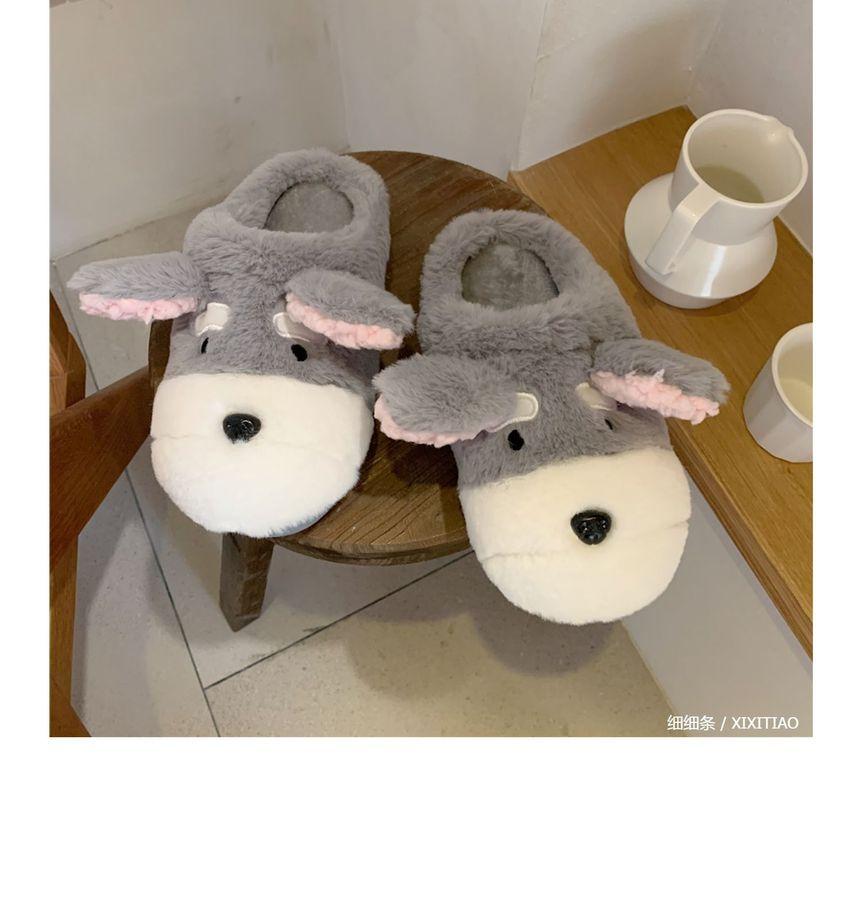 Cartoon Furry Home Slippers Product Image