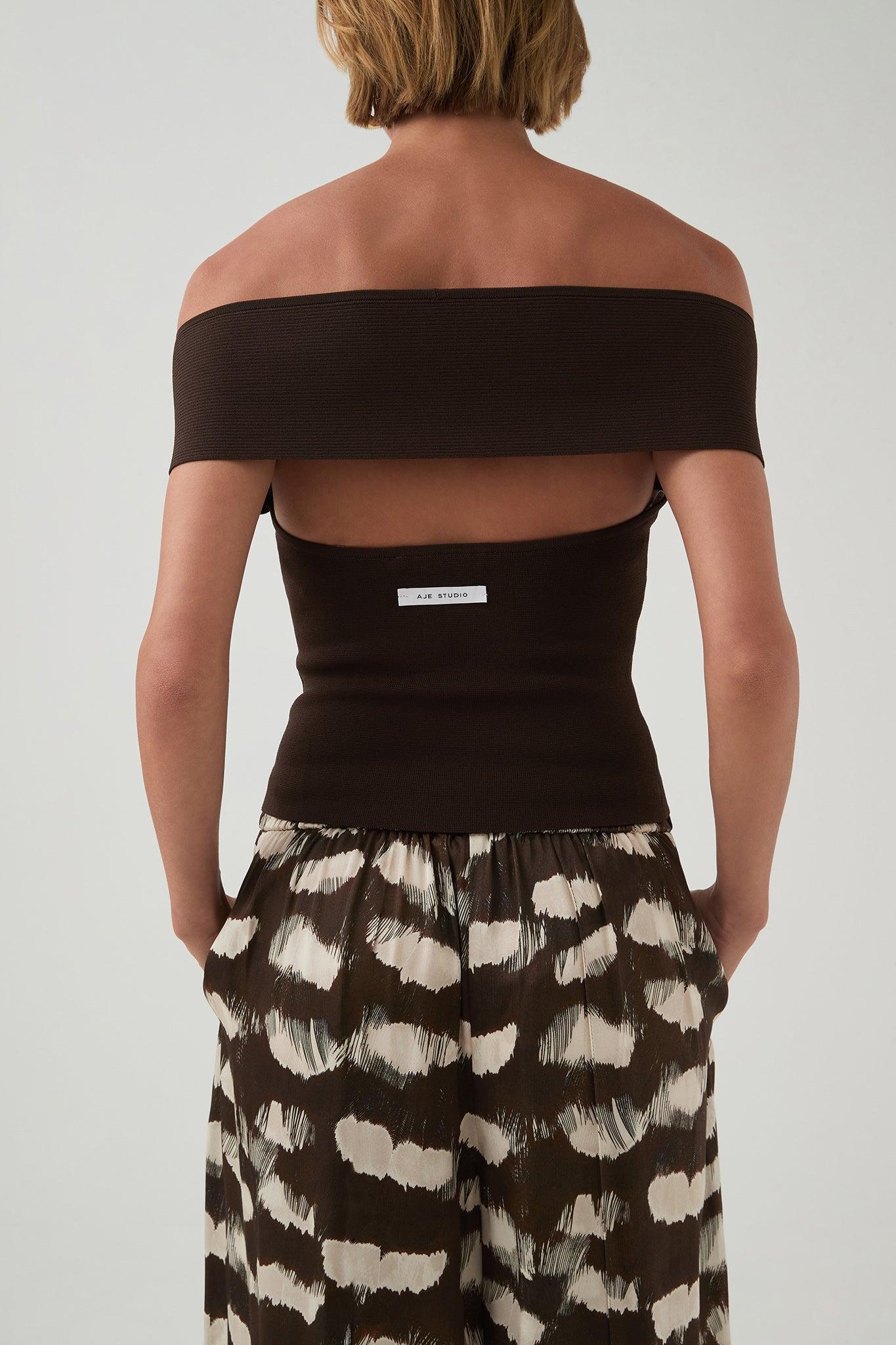 Deia Off Shoulder Knit Top Product Image