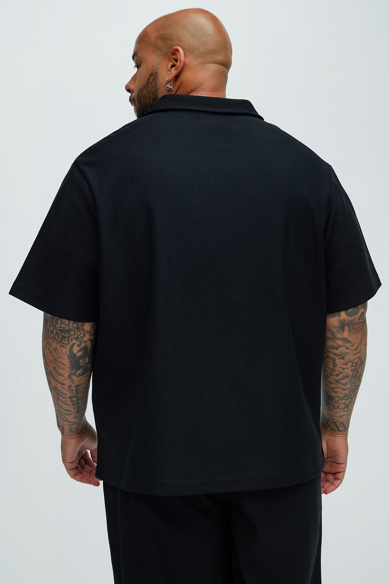 Turner Short Sleeve Polo - Black Product Image