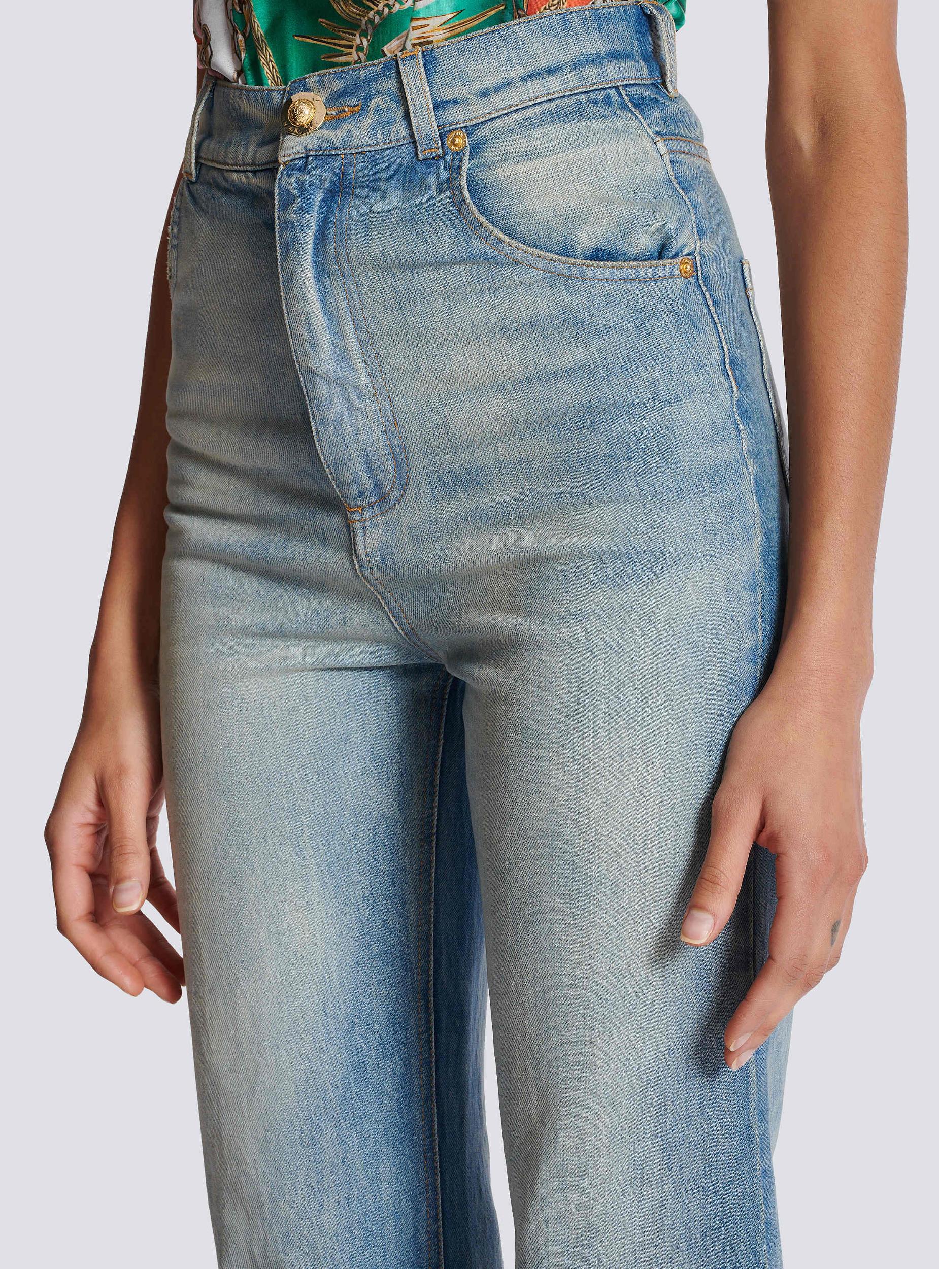 Flared-fit denim jeans Product Image