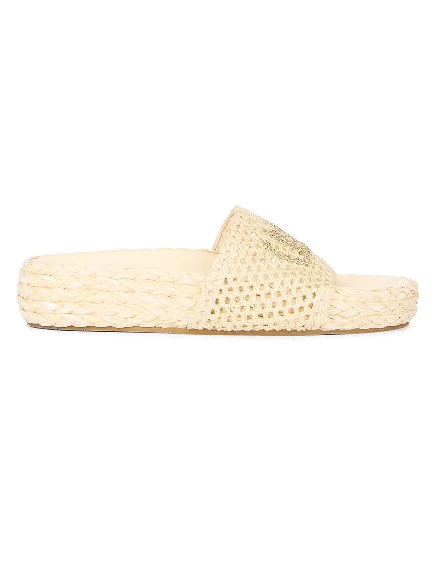 Chloe Womens Isla Espadrille Slide Sandals Product Image