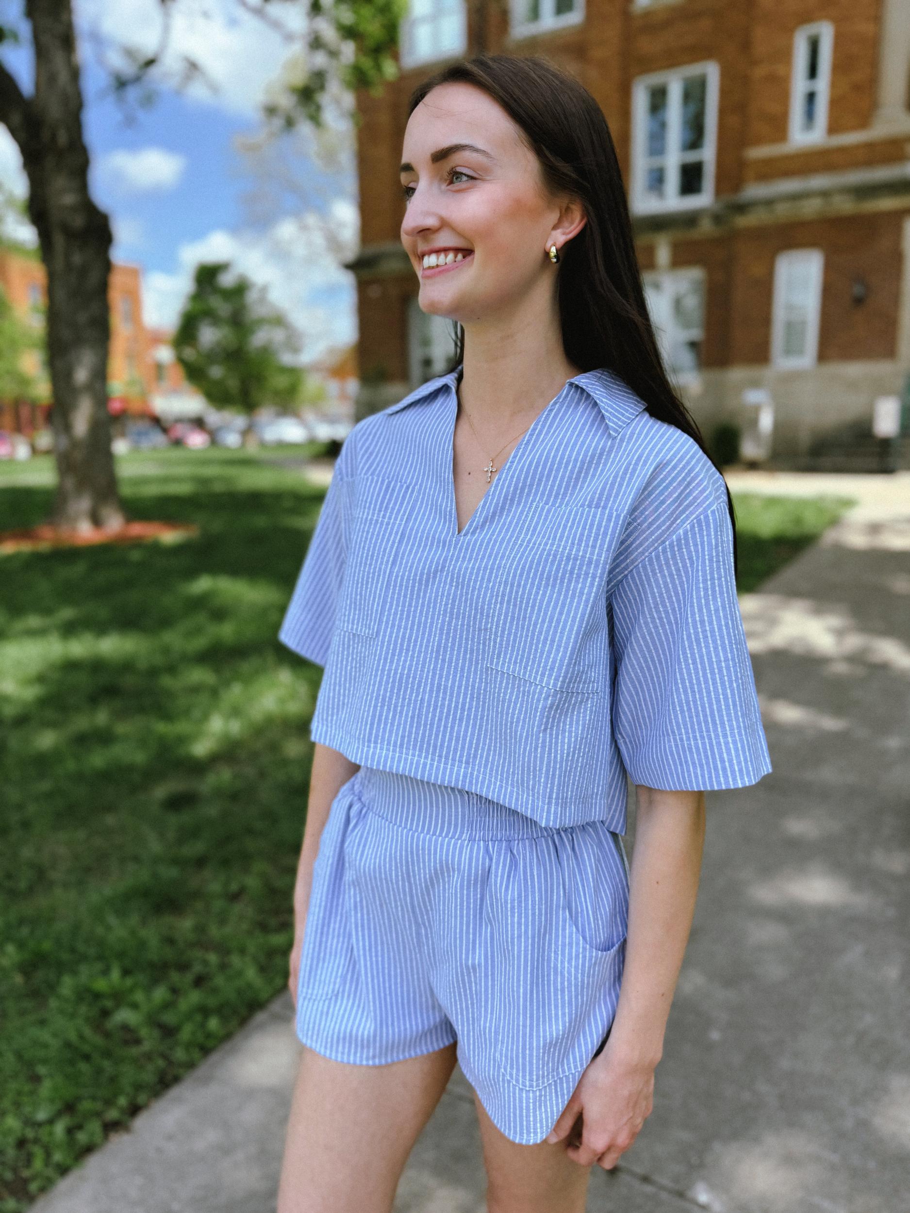 Cerulean Stripe Set Product Image