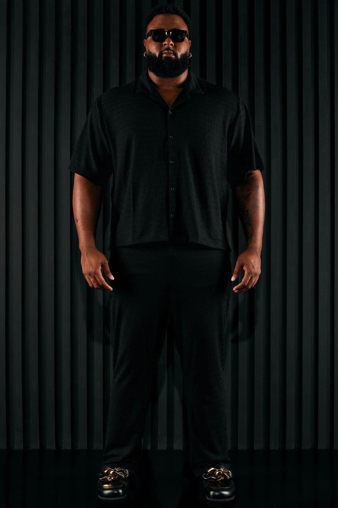 Boca Button Up Shirt - Black Product Image