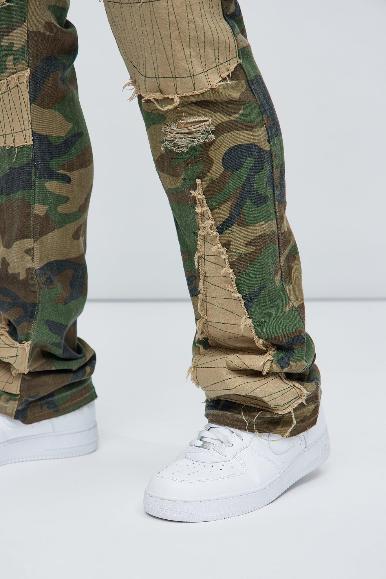 Got Something For You Skinny Flare Pants - Camouflage Product Image
