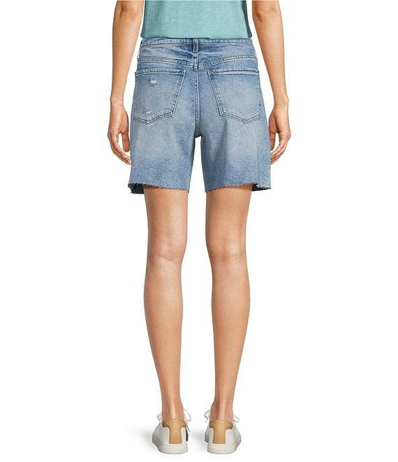 KUT from the Kloth Hailey Stretch Denim High Rise Shorts Product Image