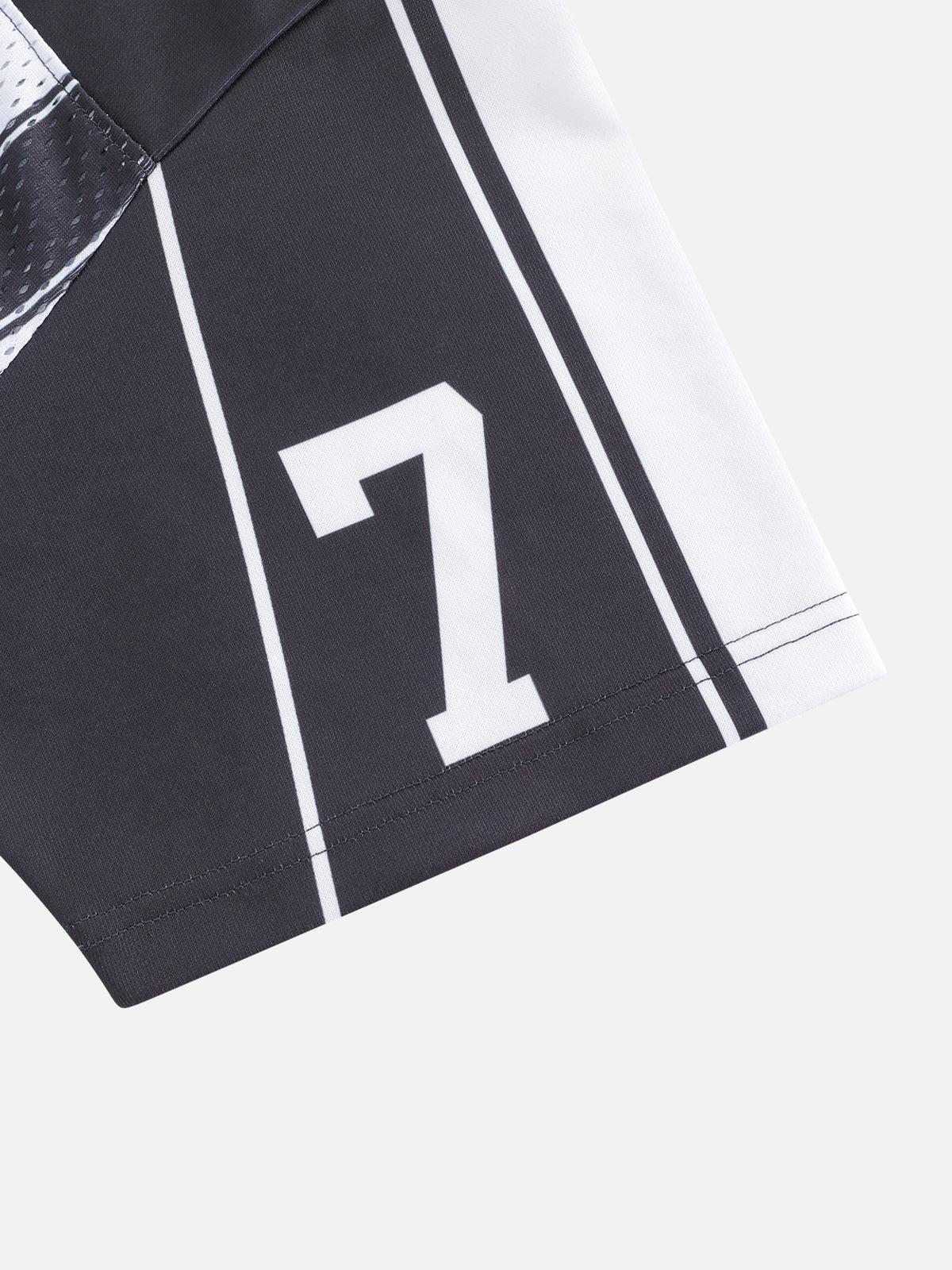 Aelfric Eden Stripe Number Football Jersey Product Image