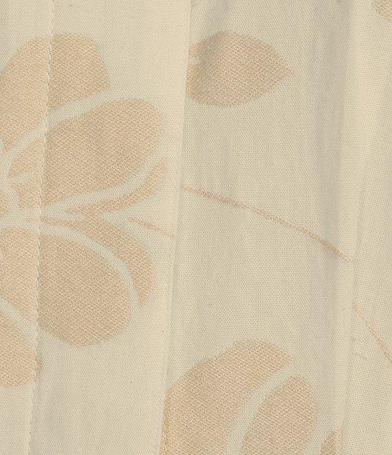 Alex Marie Tinsley Cotton Jacquard Cap Sleeve Button Down Dress Product Image