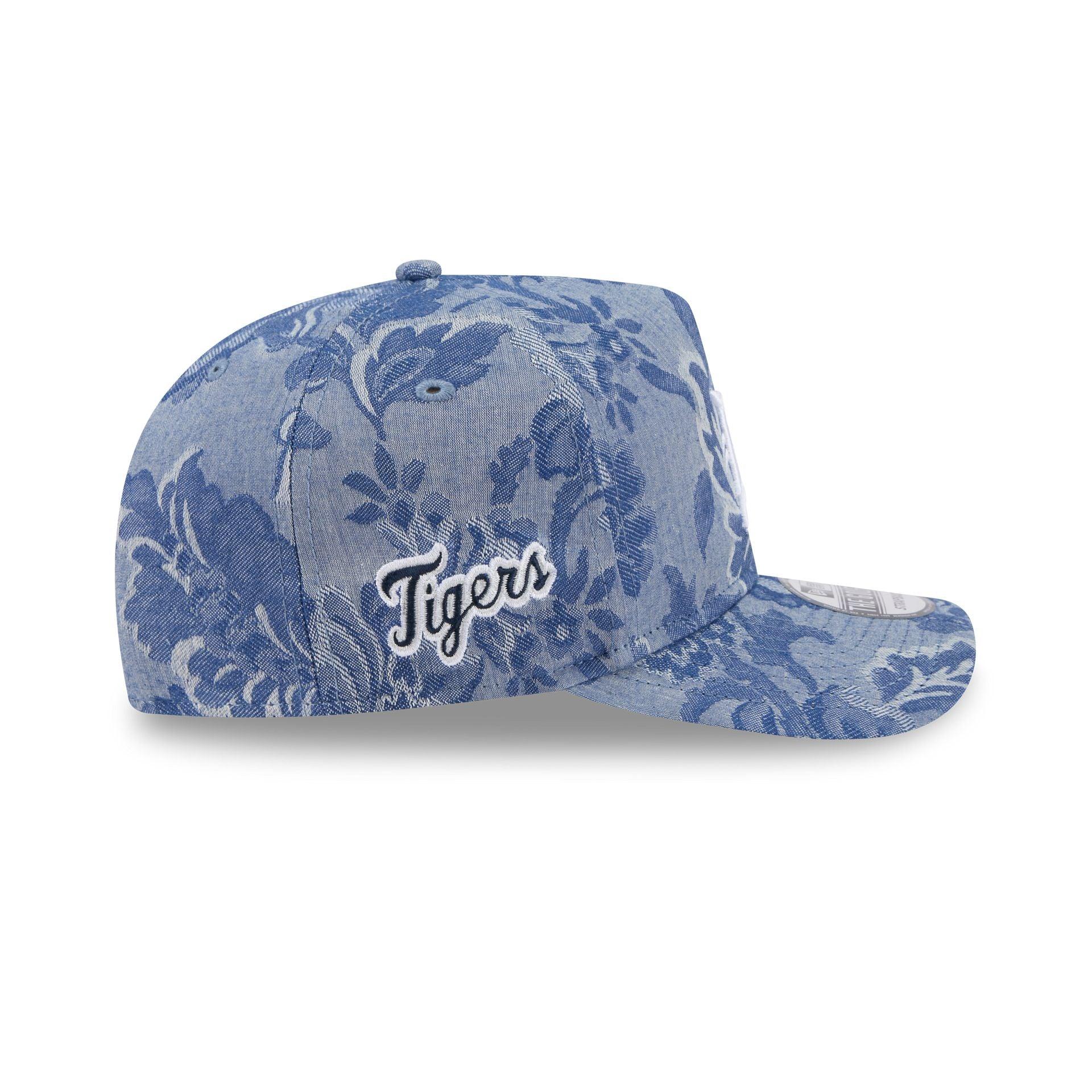 Detroit Tigers Denim Jacquard Golfer Hat Male Product Image