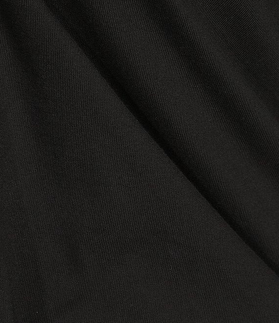 Good American Plus Size Heritage V-Neck Short Sleeve Relaxed Fit Knit Tee Product Image