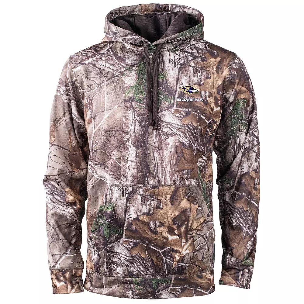 Men's Dunbrooke Camo Houston Astros Champion Realtree Pullover Hoodie, Size: Small, Green Product Image