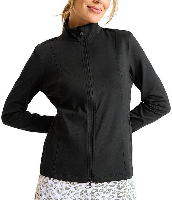 Tommy Bahama Aubrey Full-Zip Mock Neck Long Sleeve UPF 30 Pullover Product Image