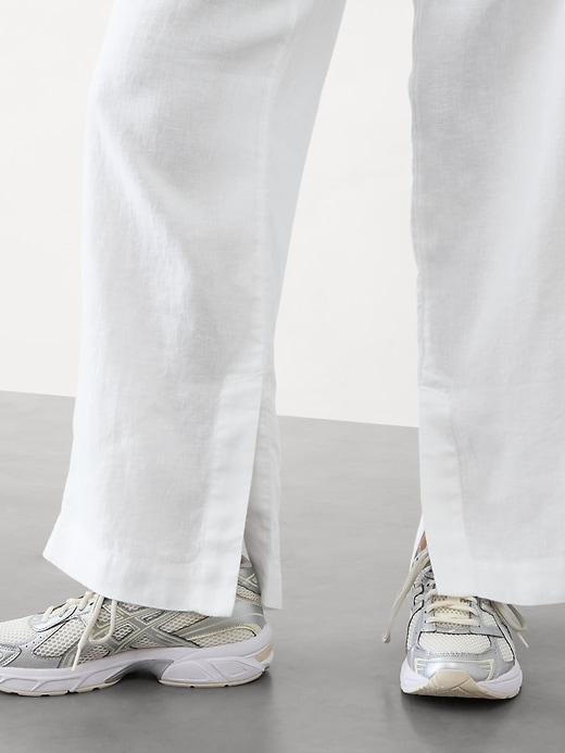 Retreat Linen High Rise Wide Leg Pant Product Image