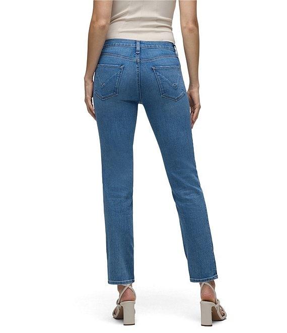 Hudson Jeans Nico Mid-Rise Straight Ankle Jeans Product Image
