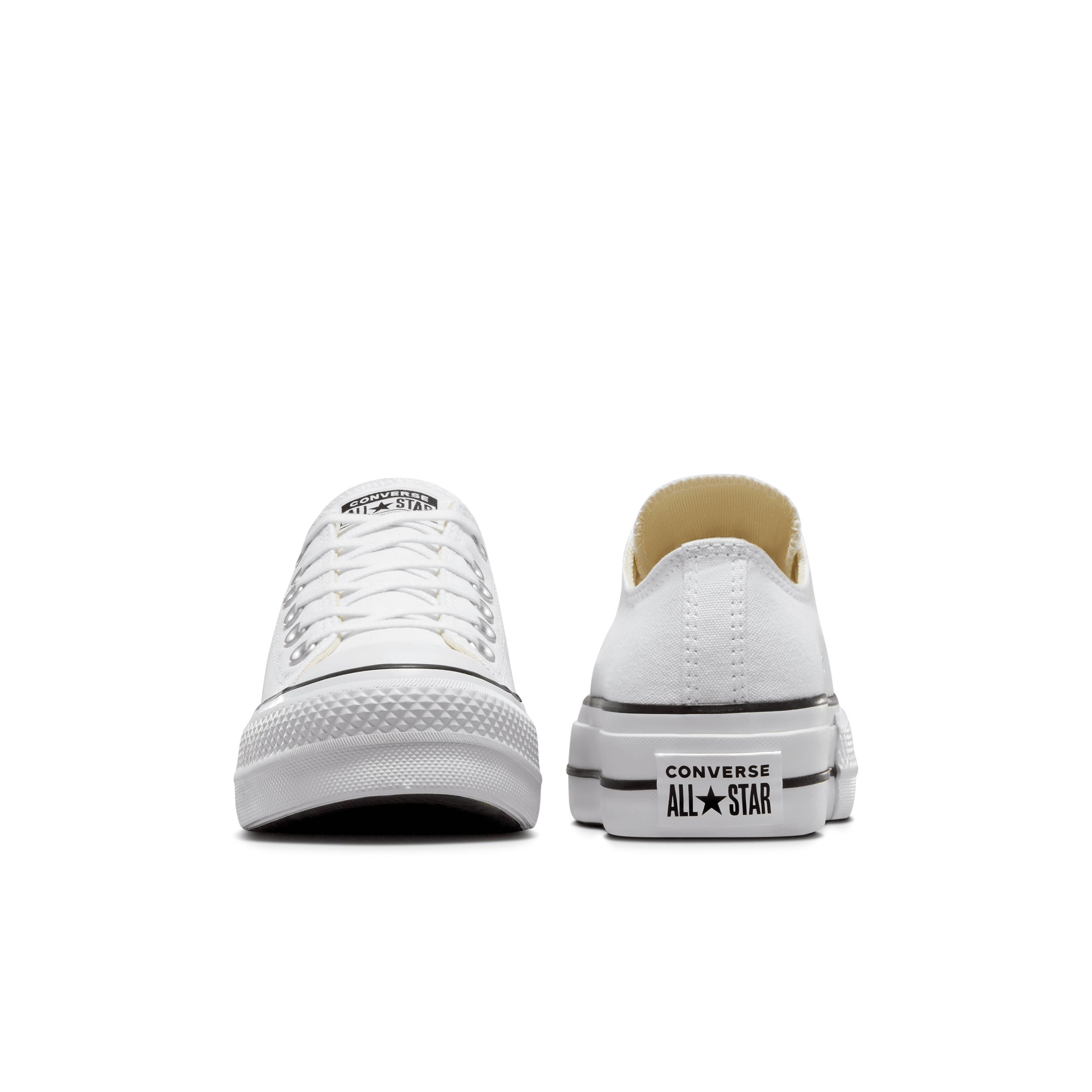 Converse Womens Converse All Star Platform Low Top - Womens Shoes Black/White Product Image