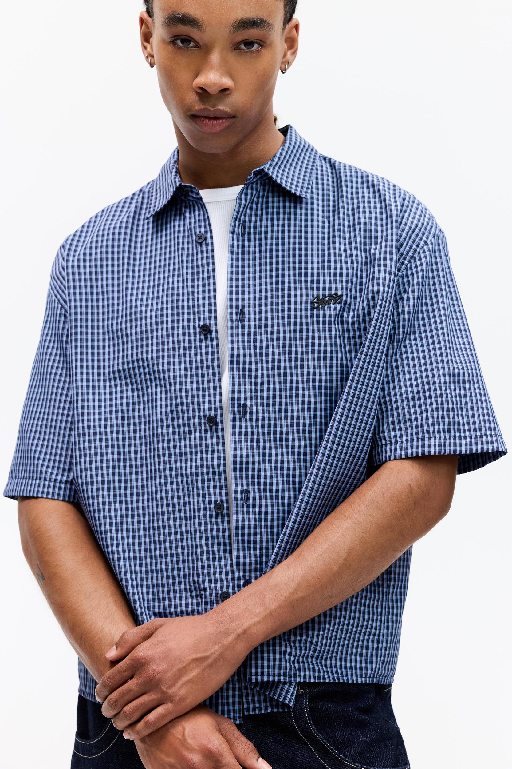 STWD check short sleeve shirt Product Image