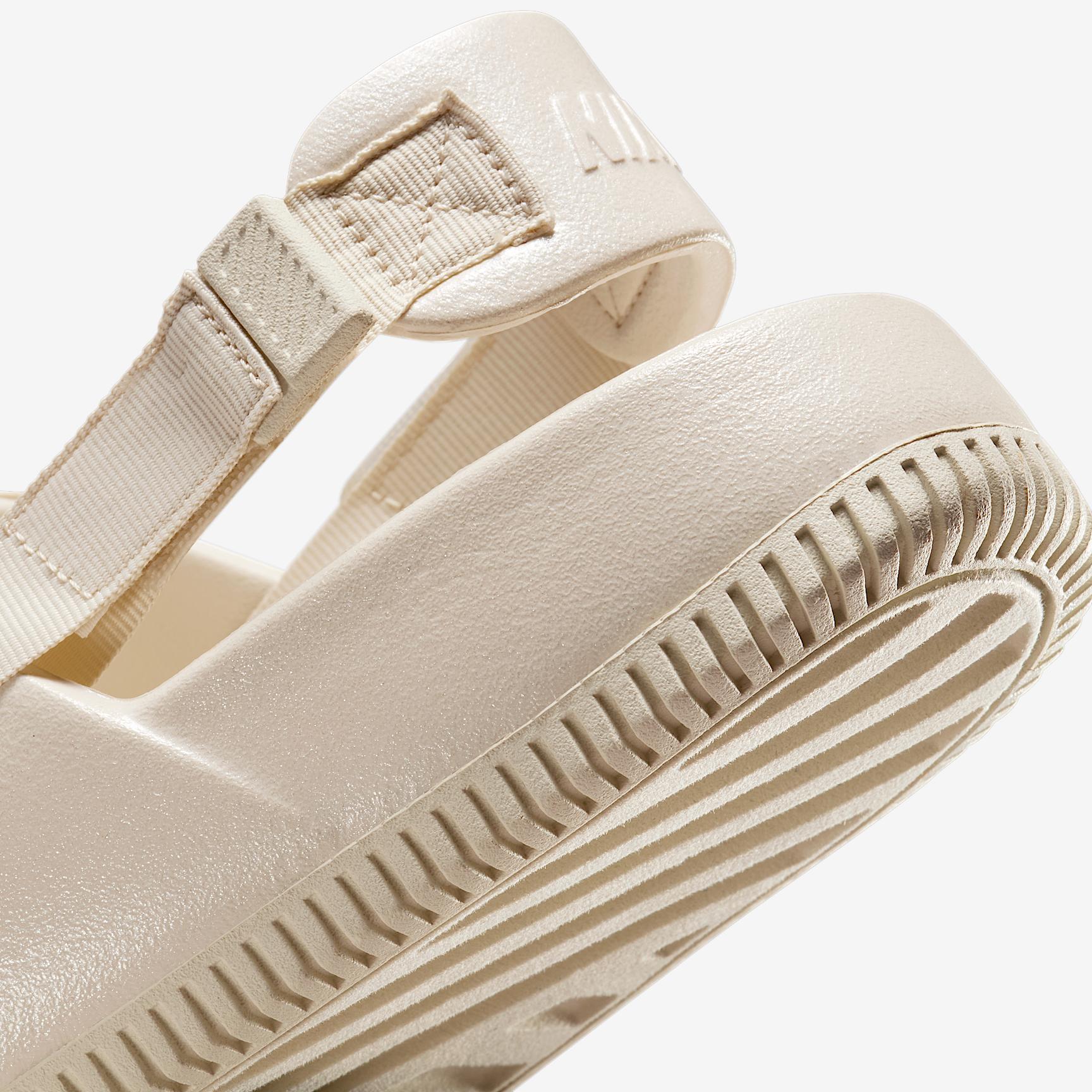 Nike Womens Calm Pearlized Mules | HQ7021-100 Product Image