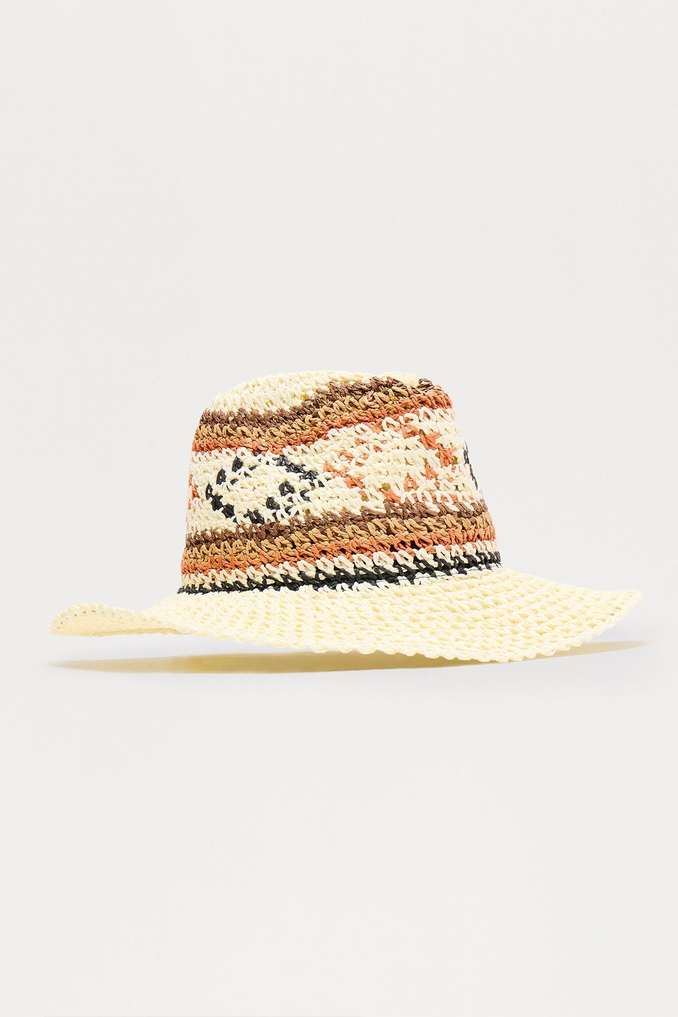 Further Away Cowboy Hat - Ivory/combo Product Image