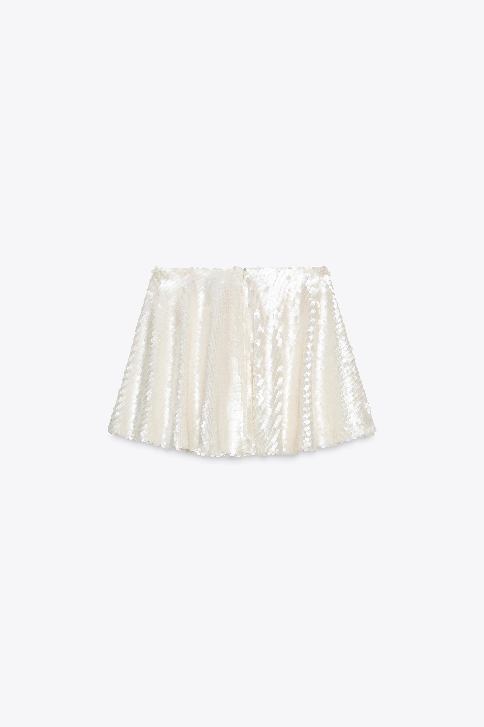 SEQUIN MINI SKORT Product Image