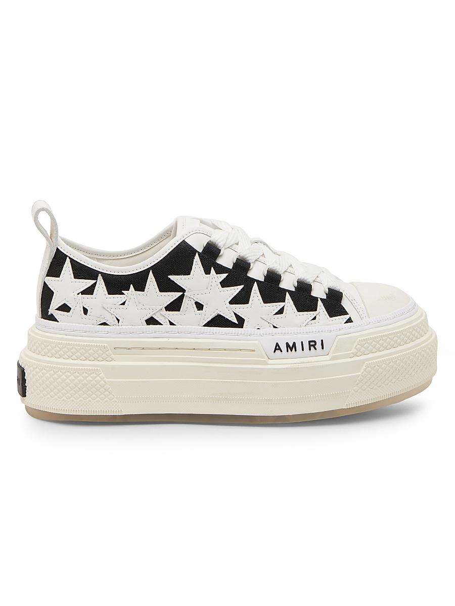 Womens Stars Court Cotton Low-Top Sneakers Product Image