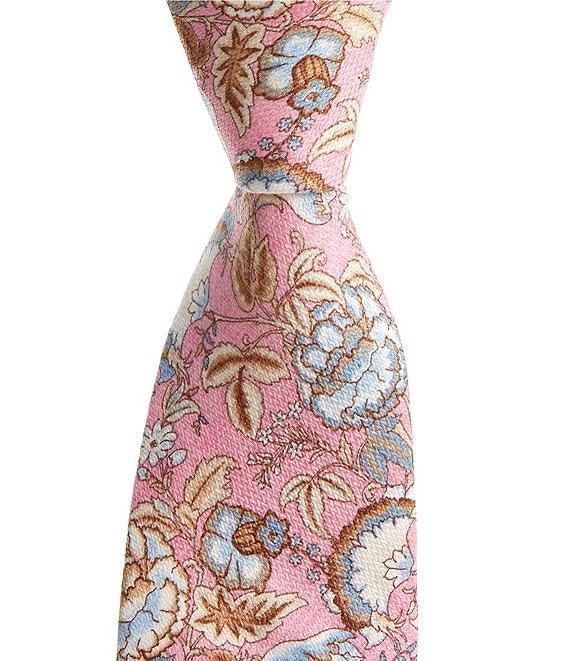 Edward Armah Floral 3.3#double; Silk Tie Product Image