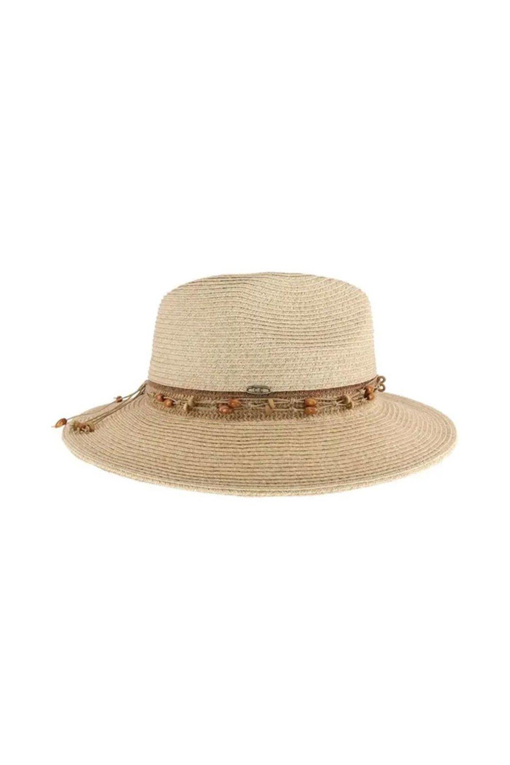 Natural Bead Trim C.C Sun Hat Product Image