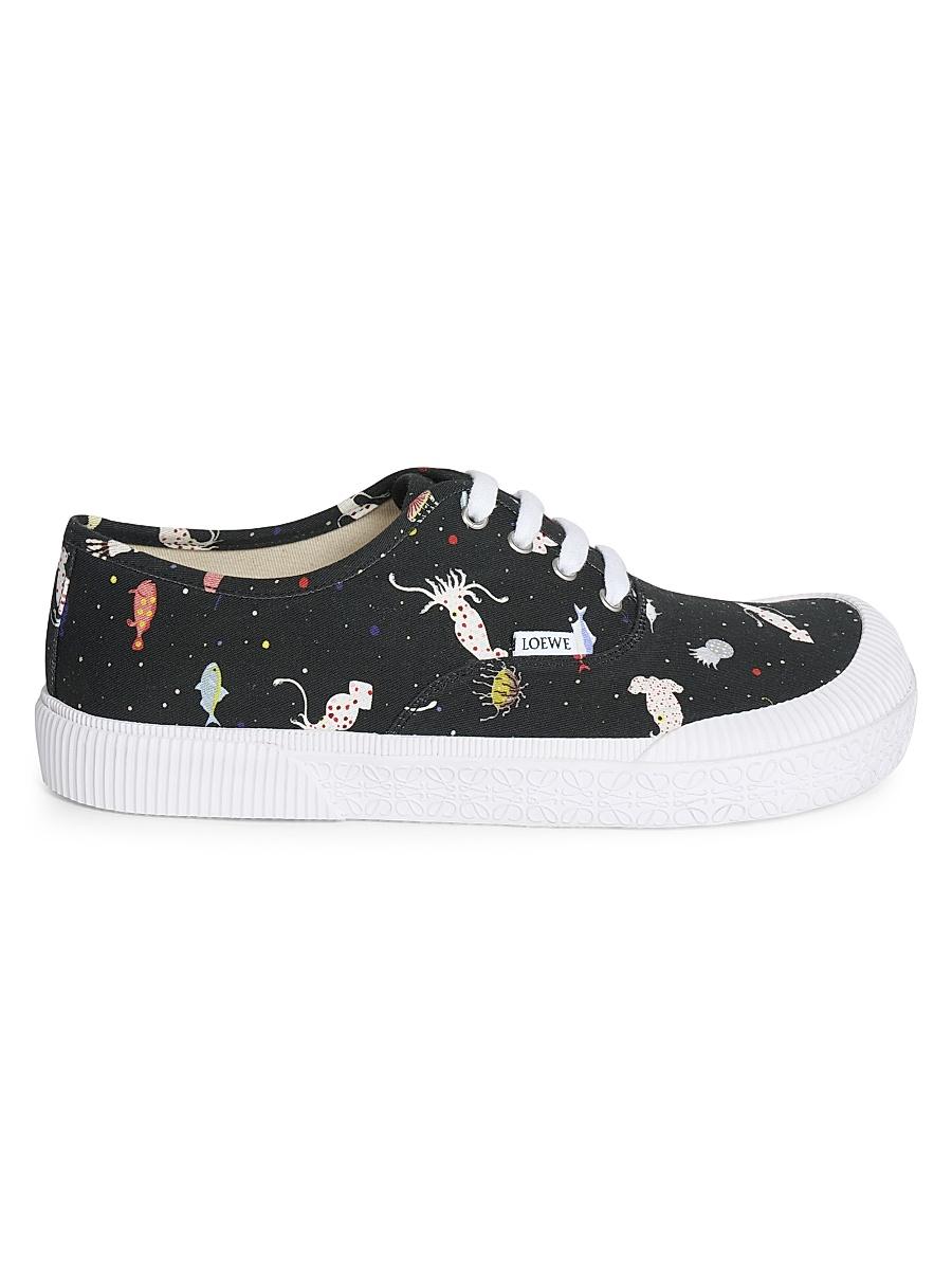 Mens Suna Fujita x LOEWE Deep Sea Terra Vulca Low-Top Sneakers Product Image