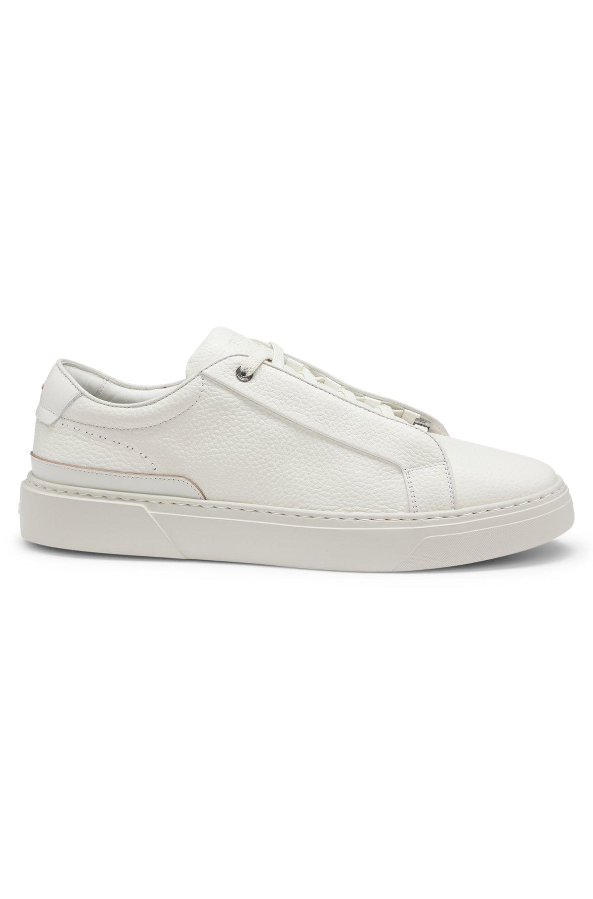 Gary trainers in grained leather Product Image