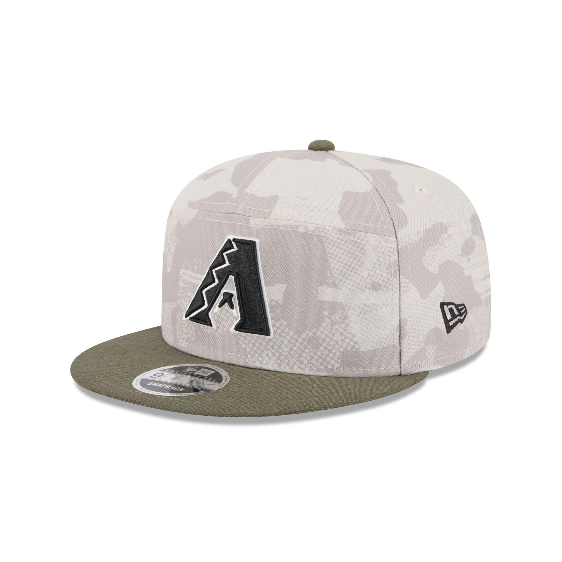 Arizona Diamondbacks Armed Forces Day 2025 Split Panel 9FIFTY Snapback Hat Male Product Image