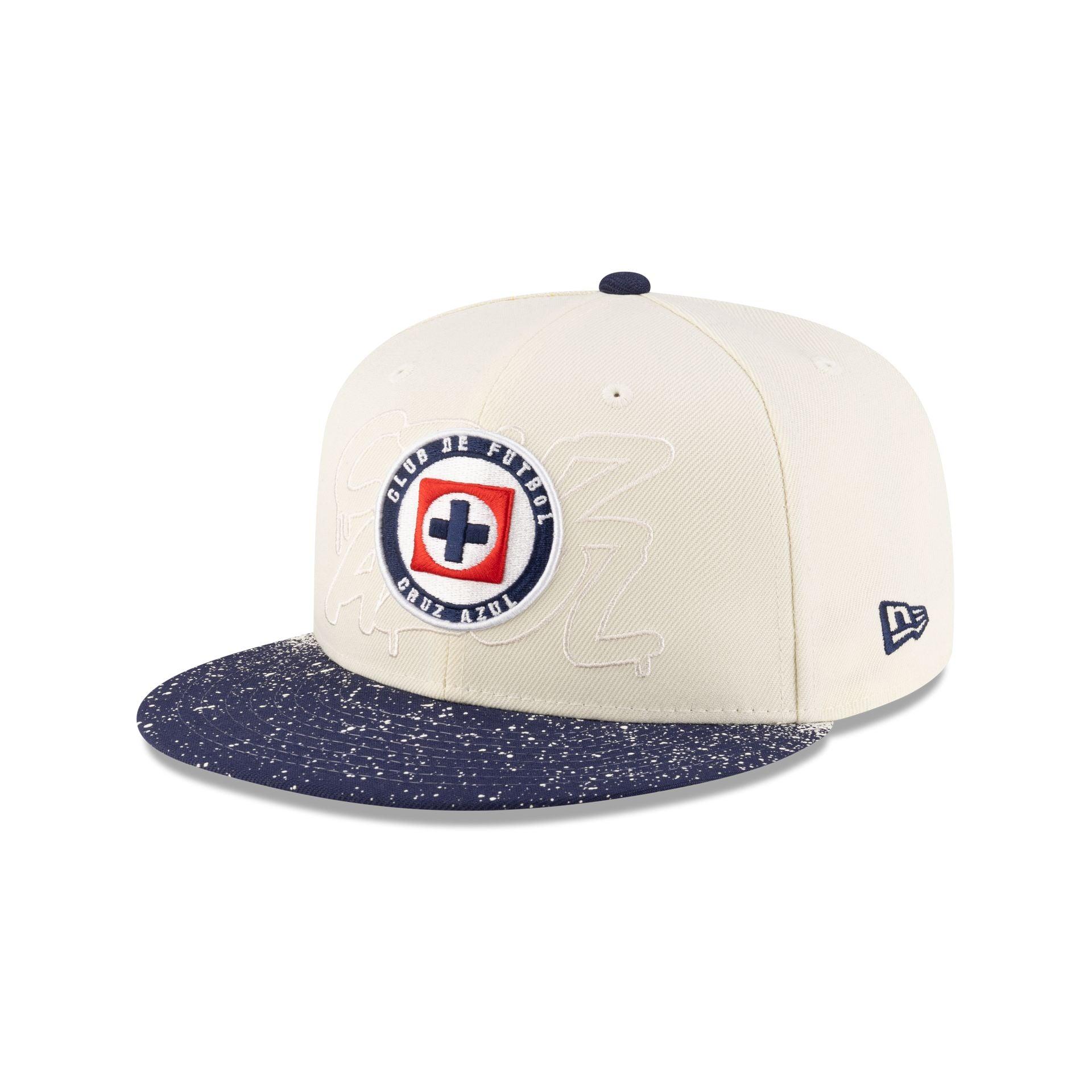 Cruz Azul Splattered Visor 59FIFTY Fitted Hat Male Product Image