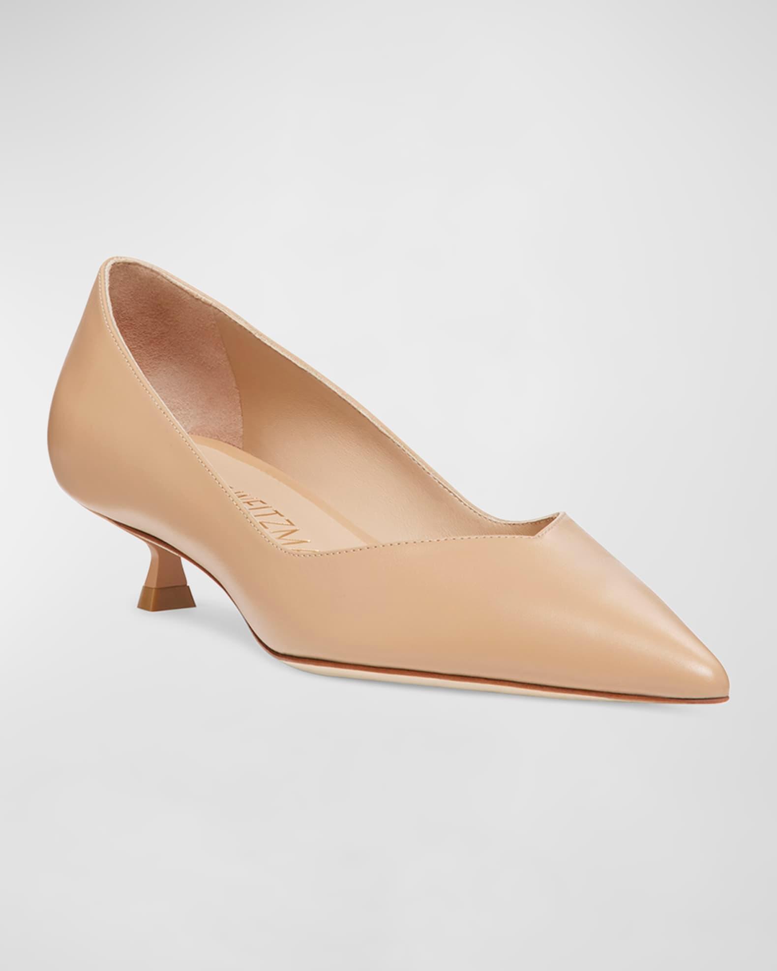 Stuart Weitzman Womens Eva 35 Pointed Toe Pumps Product Image