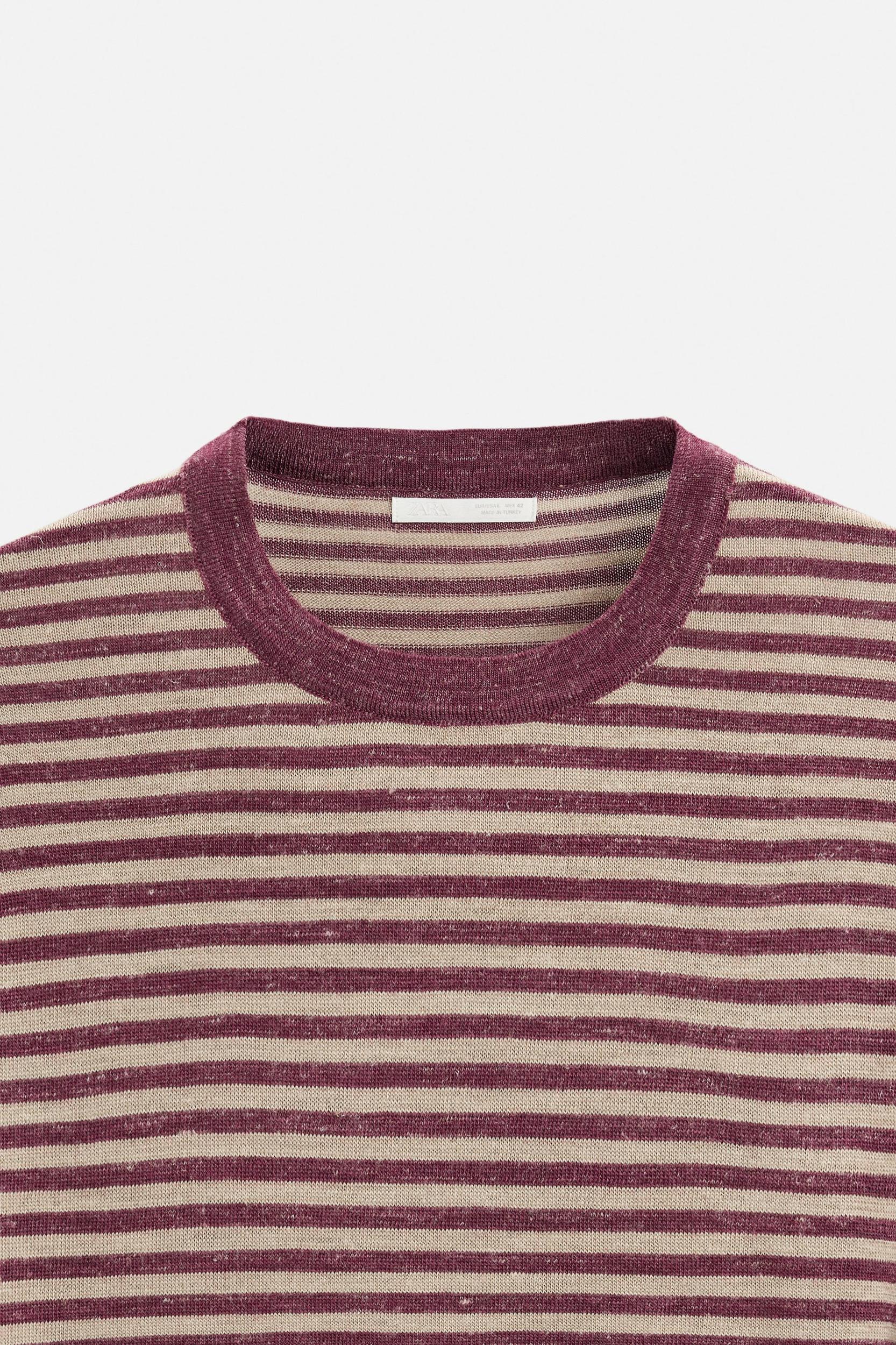 STRIPED JACQUARD SWEATER Product Image