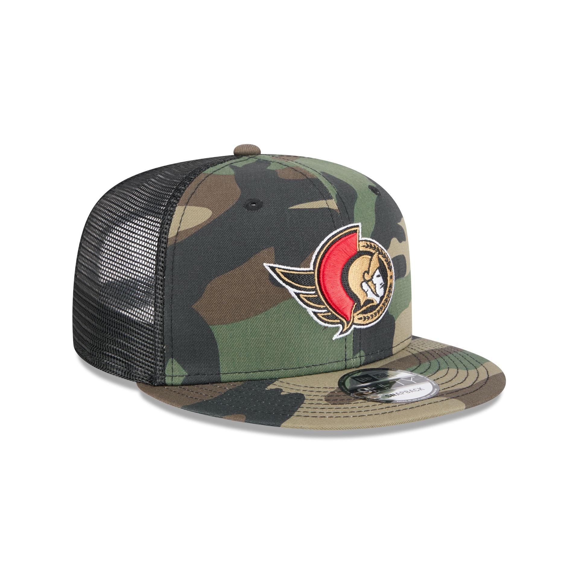 Ottawa Senators Camo 9FIFTY Trucker Hat Male Product Image