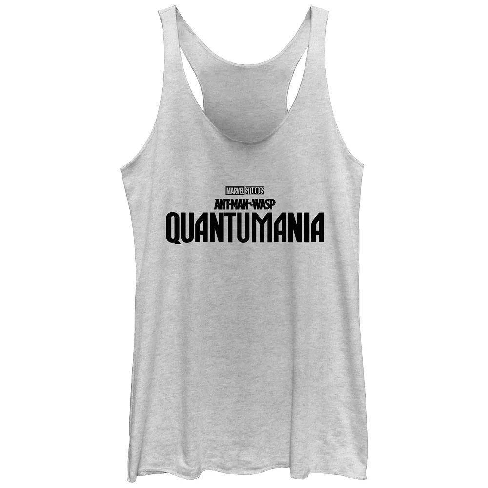Disney's Marvel Ant-Man And The Wasp Quantumania Juniors' Logo Tribrend Racerback Graphic Tank Top Top, Girl's,  Product Image