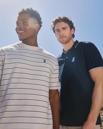 MENS ALTON STRIPE OVERSIZED TEE - B6U409C200 Product Image