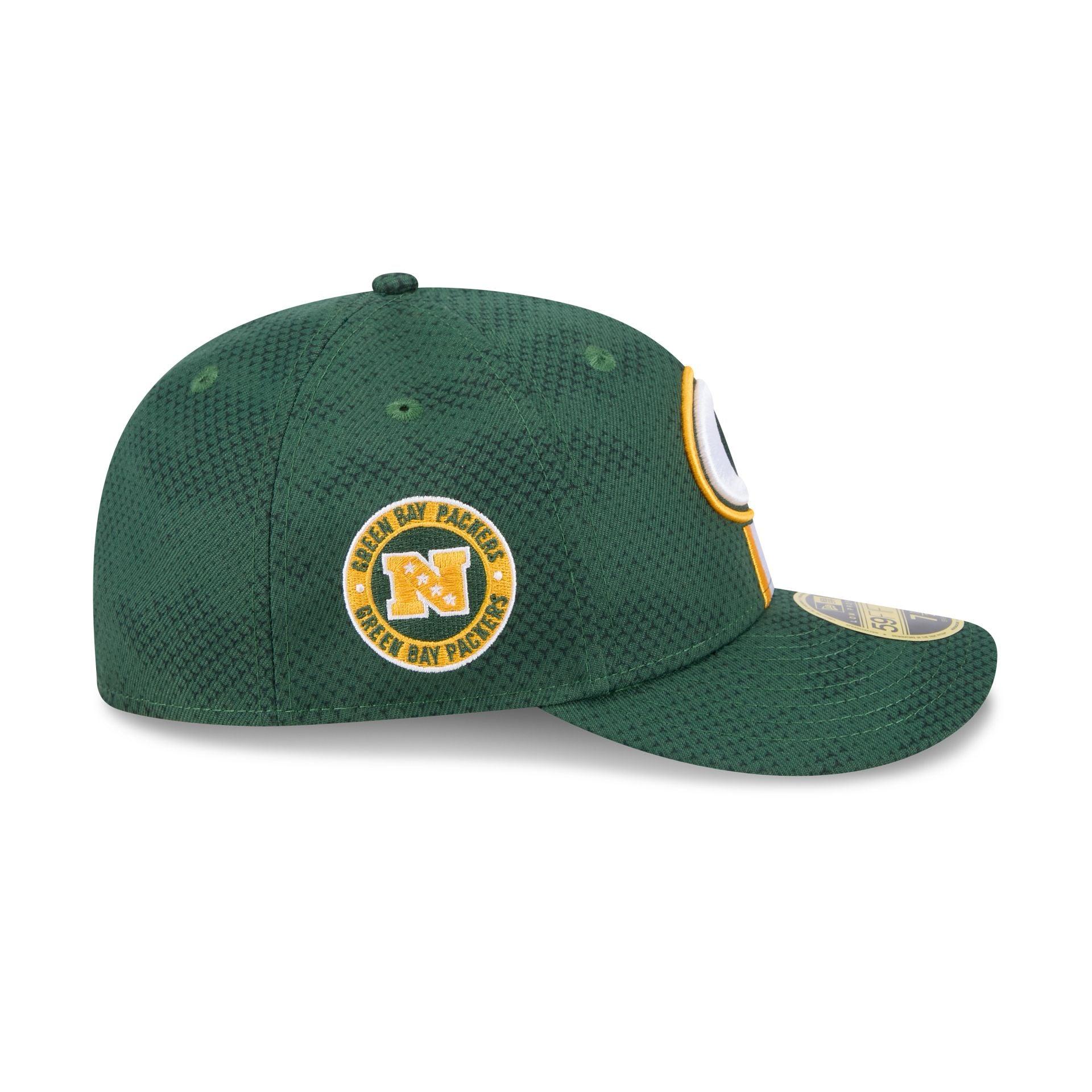 Green Bay Packers 2024 Sideline Low Profile 59FIFTY Fitted Hat Male Product Image