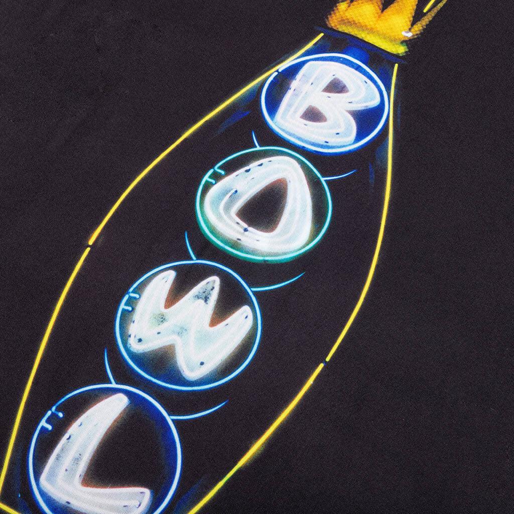 Time Bowling Button Up - Black Male Product Image