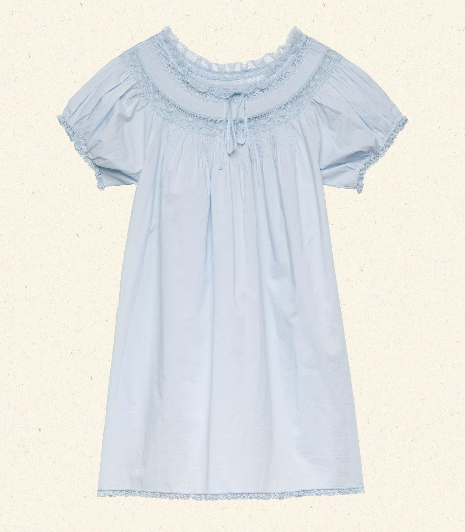 DAPHNE DRESS -- CLOUDLESS SKY Product Image