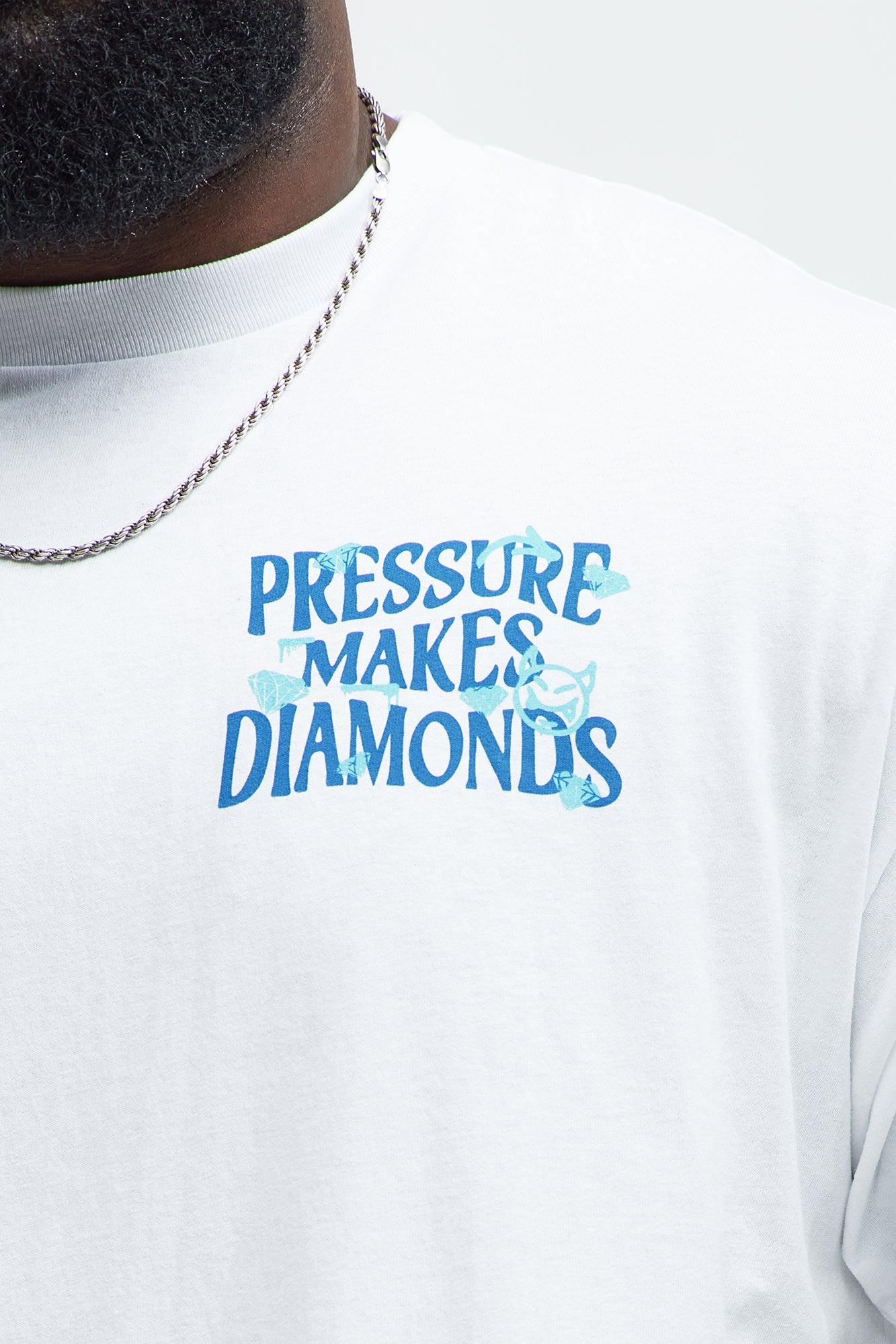 Make Diamonds Short Sleeve Tee - White Product Image