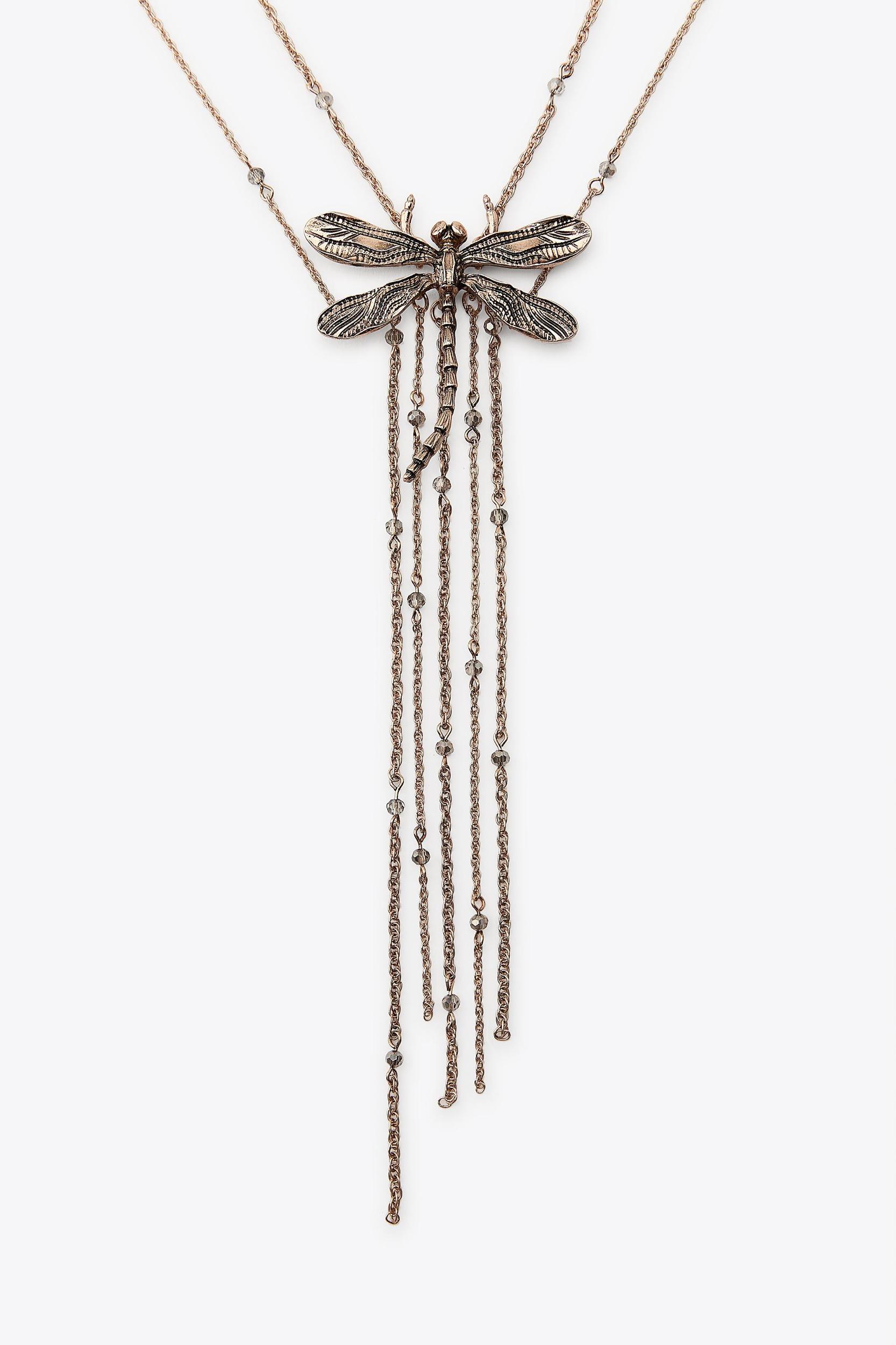 DRAGONFLY DOUBLE NECKLACE Product Image