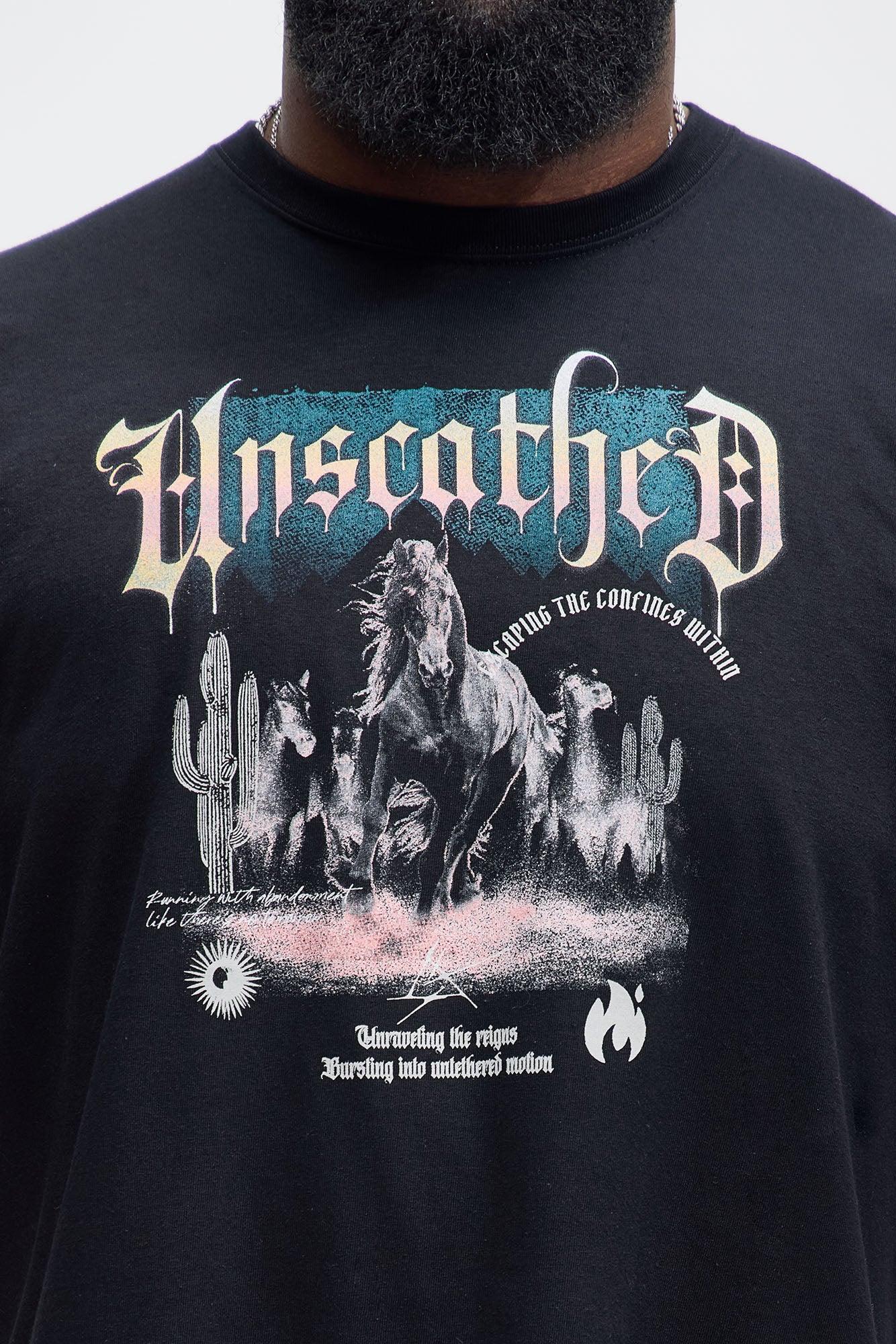 Unscathed Short Sleeve Tee - Black Product Image