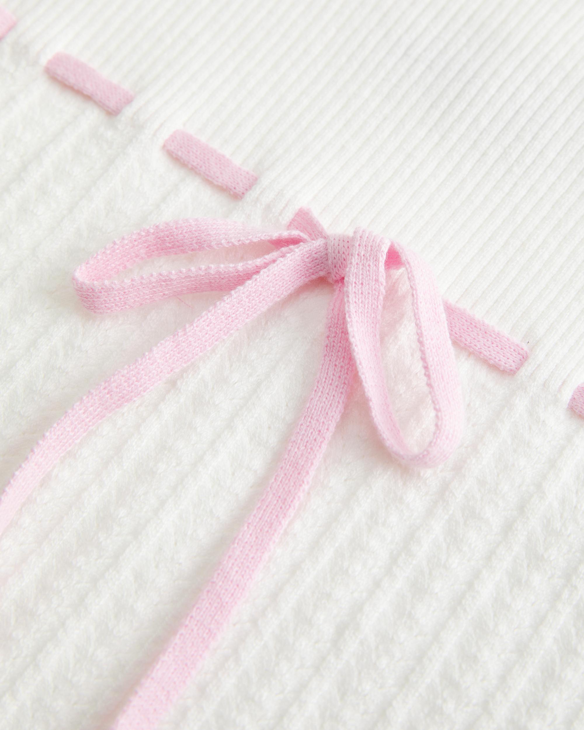 Tie-Front Sweater Tank Product Image