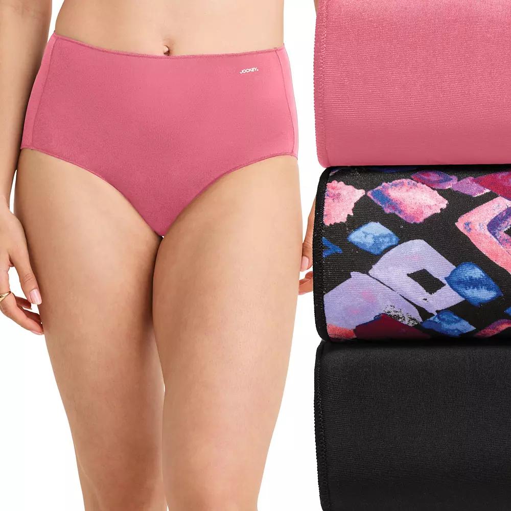 Women's Jockey® No Panty Line Promise® 3-Pack Hip Brief Panty Set 1772,  Product Image