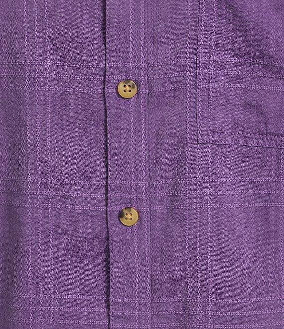 Westbound Woven Collared Oversized Long Sleeve Top Product Image