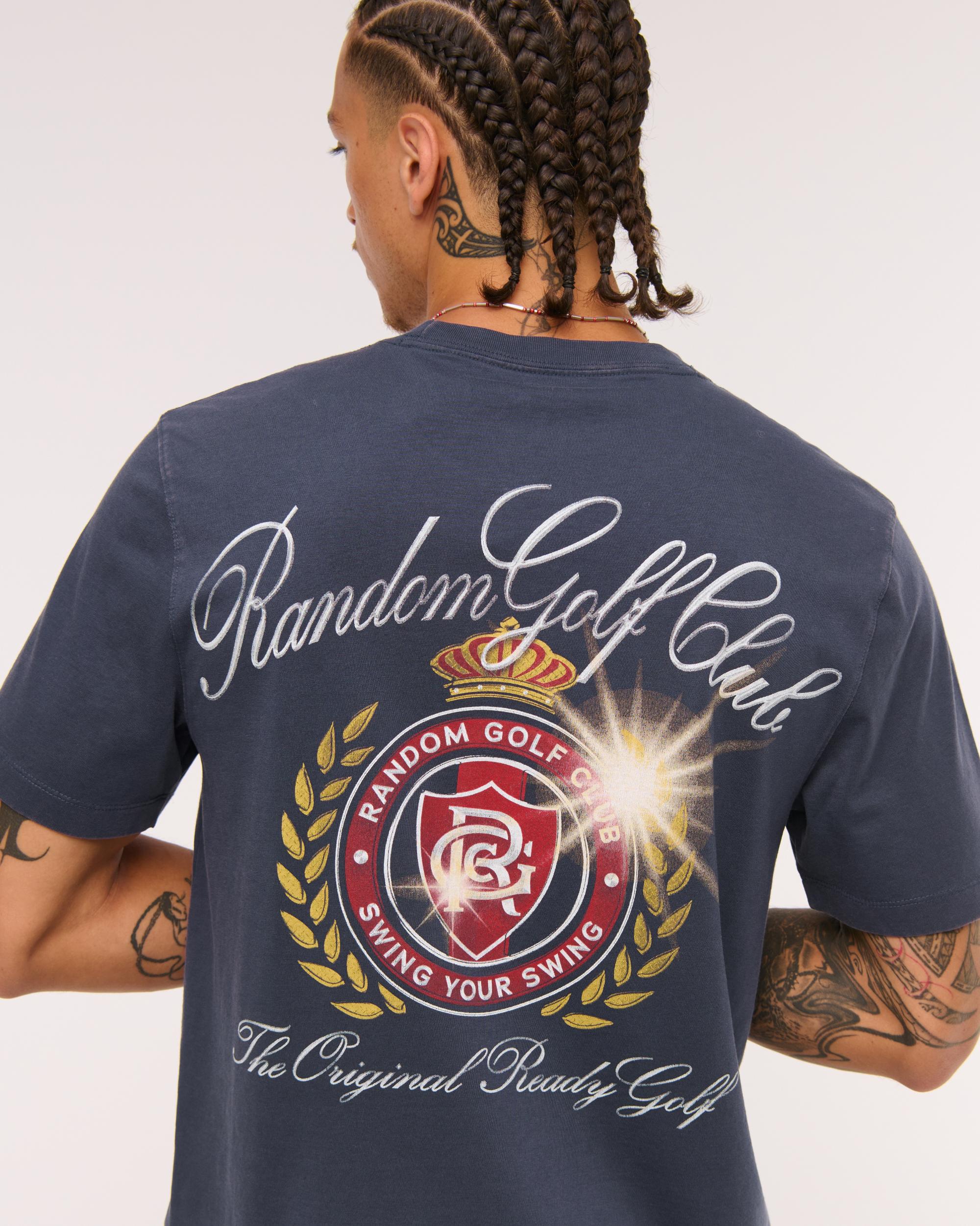 Random Golf Club Graphic Tee Product Image