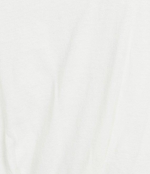 Good American Plus Size Cotton Muscle Crew Neck Sleeveless Tee Product Image