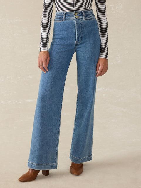 Stretch Terry Harbor Pant - Baylight Wash Product Image