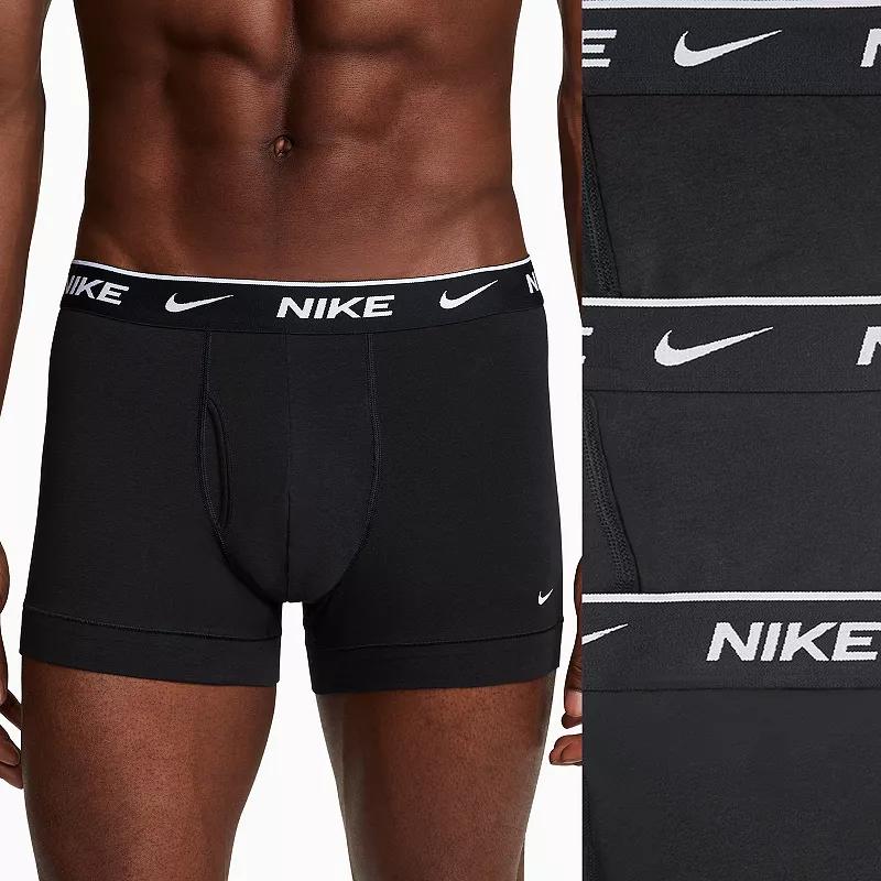 Nike Mens Essential Cotton Stretch Dri-FIT Trunks (3-Pack) | KE1166-001 Product Image